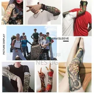 6pcs Tattoo Sleeves Sun Protection Outdoor Riding,Driving,Hiking,Dance