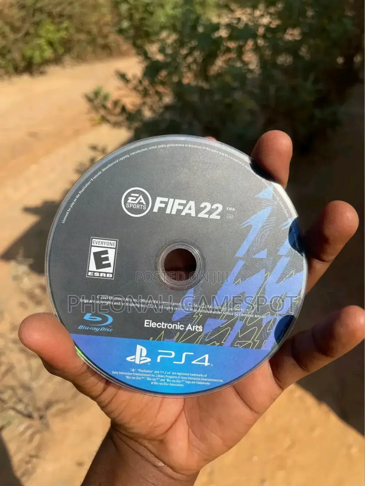 Fifa 22 Game Cd for Ps4 in a Perfect Working Condition