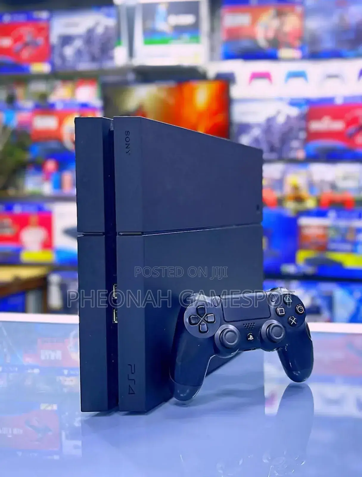 Sony Playstation 4 Standard (Used), 2 Controllers, Lucky 13 Games!