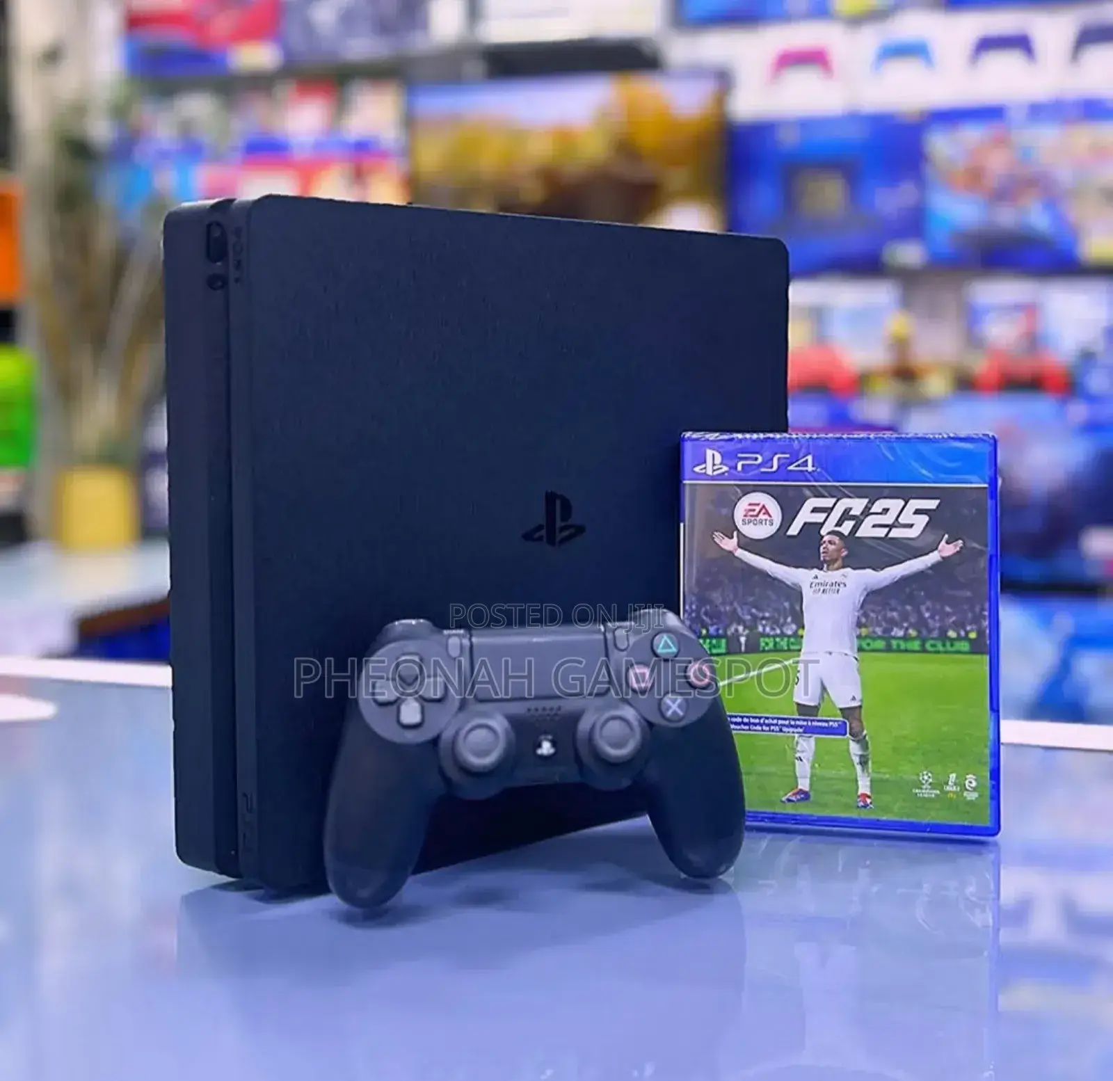 Used Ps4 Slim Console, 13 Top Games 2 Wireless Controllers!