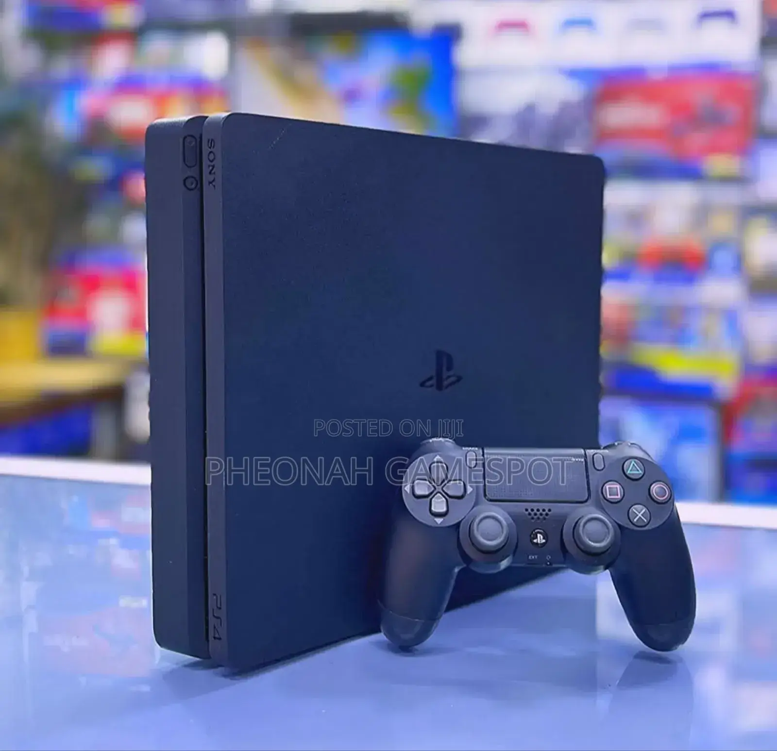 Low Price Ps4 Slim. Playstation 4 Slim Gaming Console Full Set. 1tb