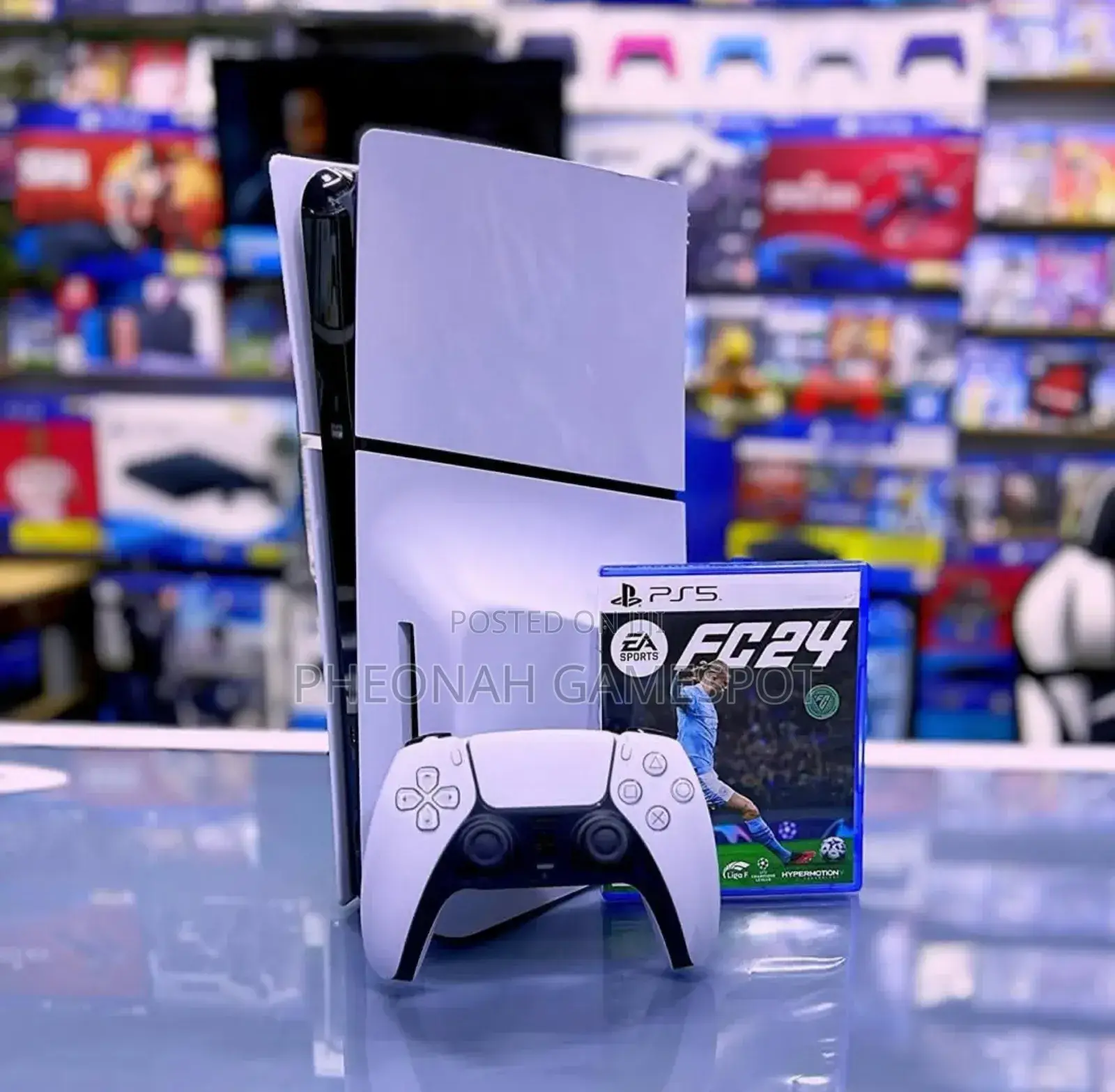 Playstation 5 Slim (Ps5 Slim) Bundle - Everything You Need! 2 Games