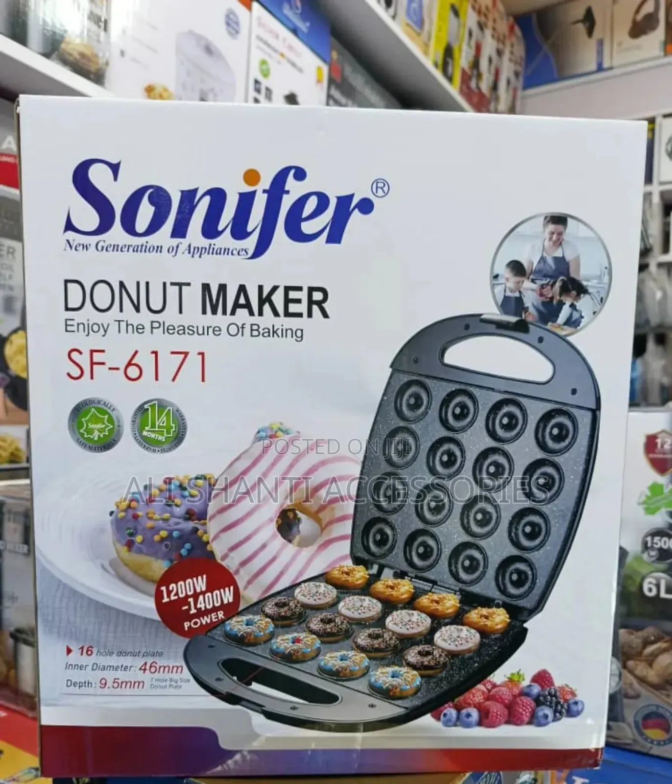 Donut Maker Sonifer 16 Pieces