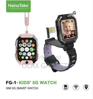 Hainoteko Fg-1 Kids Smart Watch With Sim Card, Front and Back Camera
