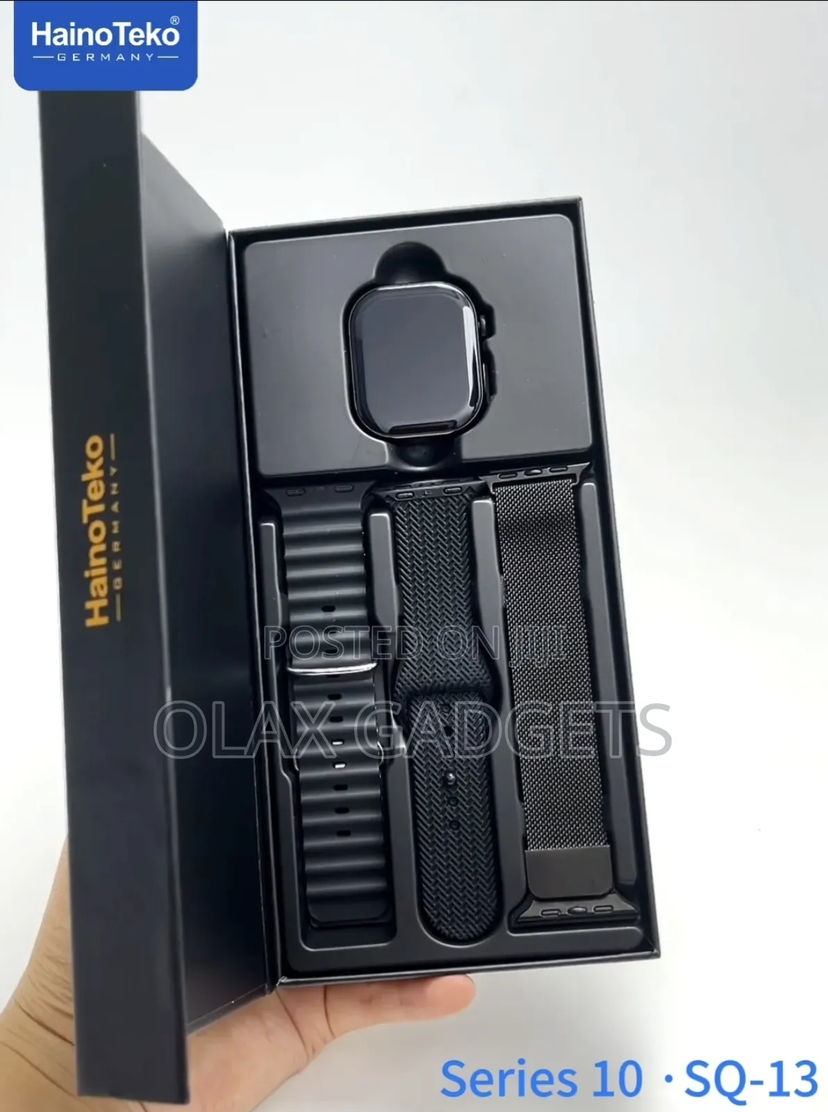 Hainotekogermany Sq-13 Calling Smart Watch With Large Amoled Screen