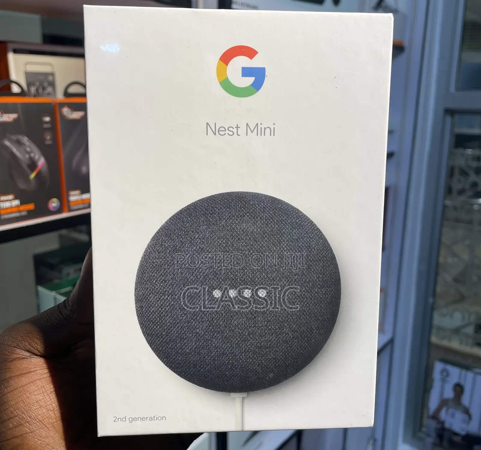 Google Nest Mini (2nd Gen) Bluetooth Smart Speaker