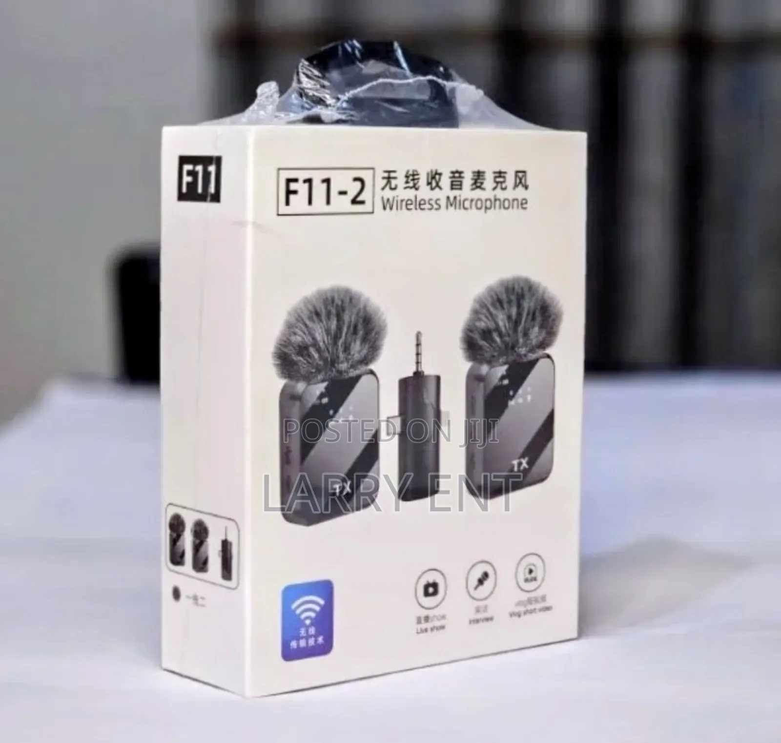 F11-2 Wireless Microphone for All Devices