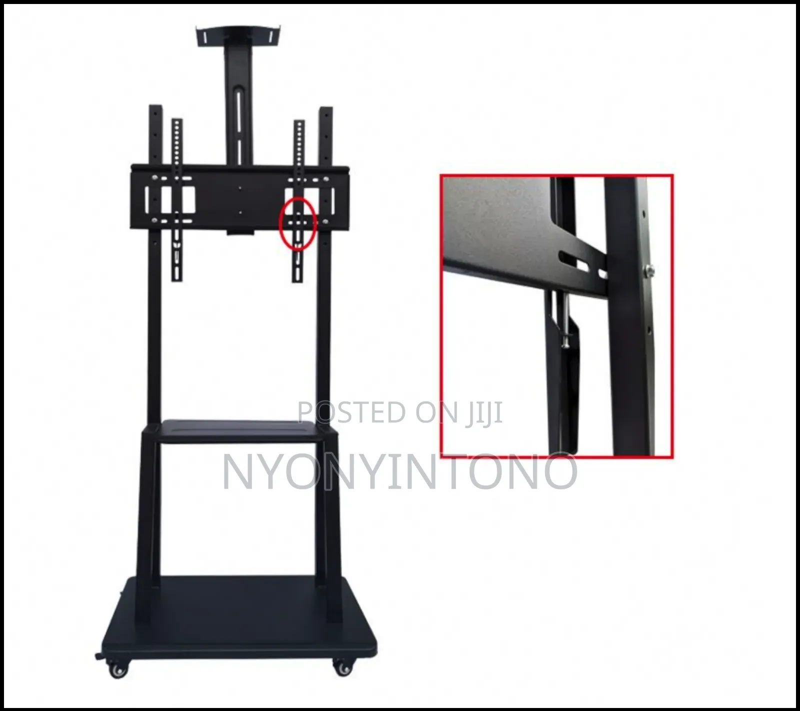 Metallic Conference Plasma Tv Stand Fot Tvs Upto 65"