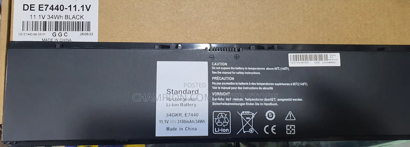 Dell E7440 E7450 E7420 451-BBFV 3rnfd G0g2m PFXCR T19vw 34gkr 0909h5 0