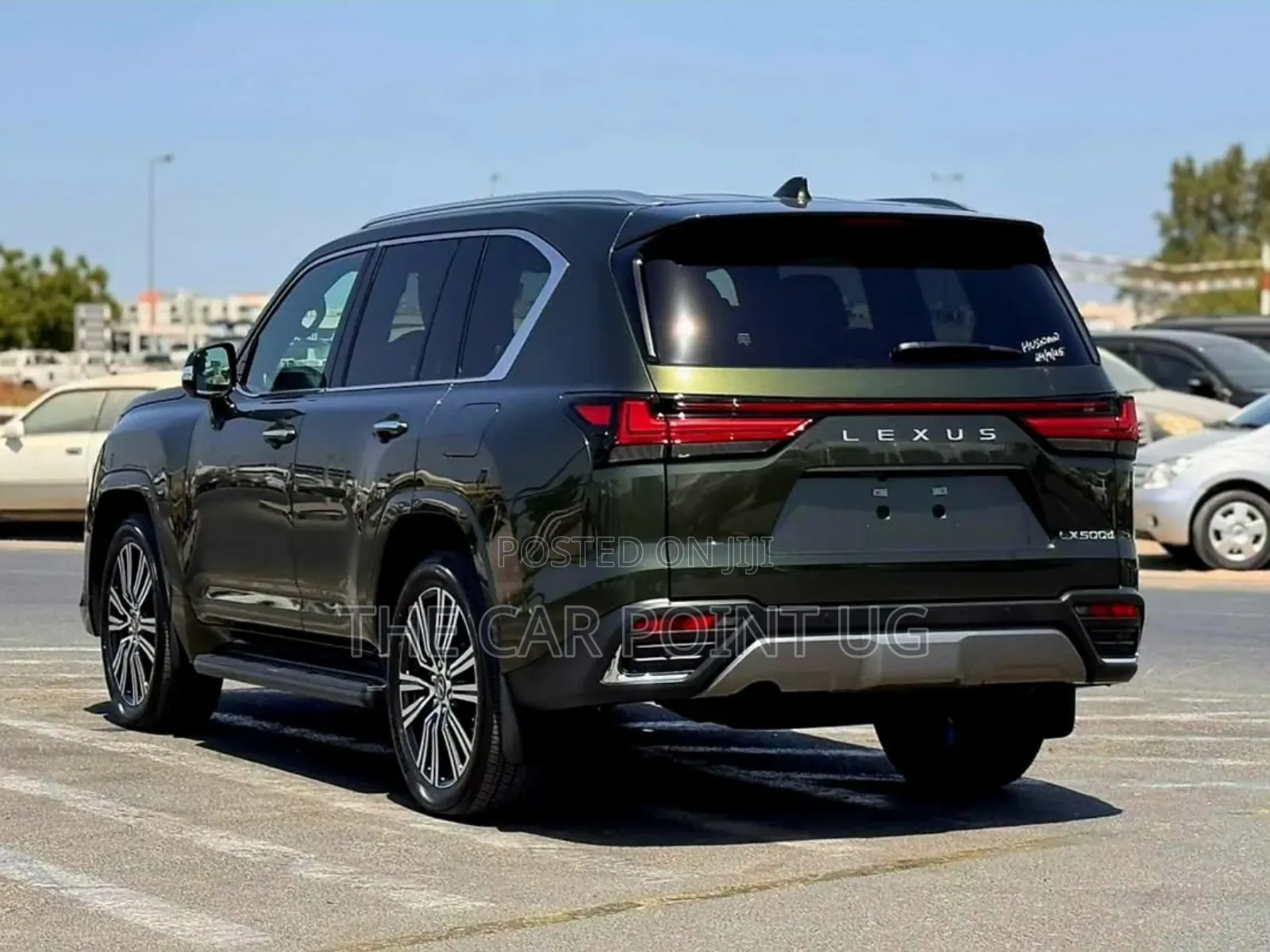 New Lexus LX 2025 Green