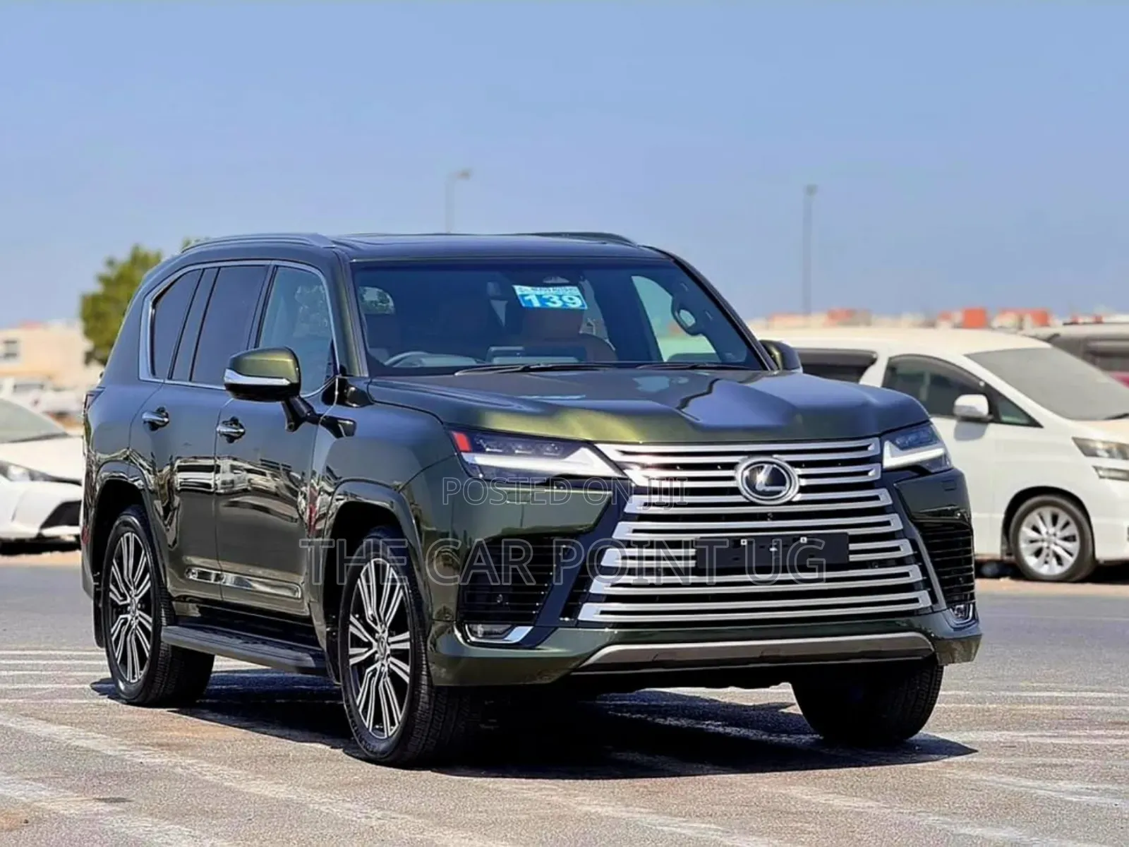 New Lexus LX 2025 Green