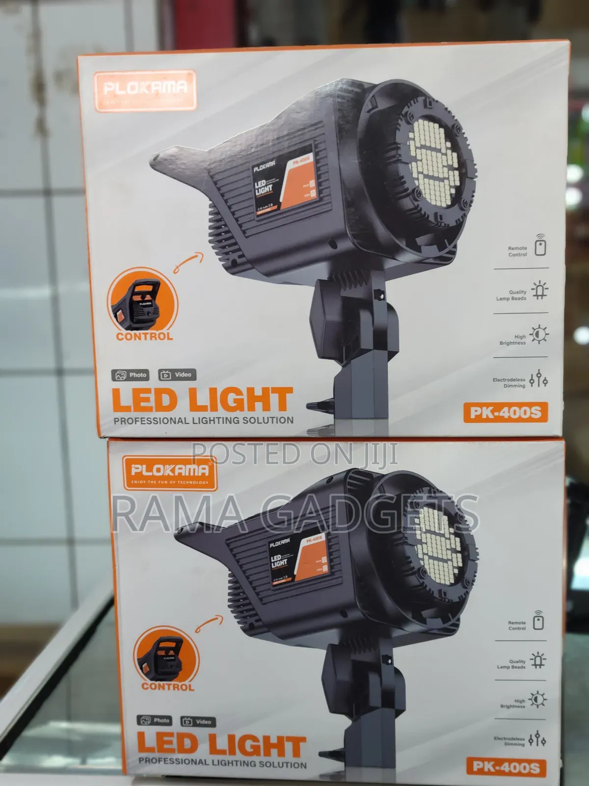 Plokama Pk-400s Video Light Kit for Photography Profession Photography