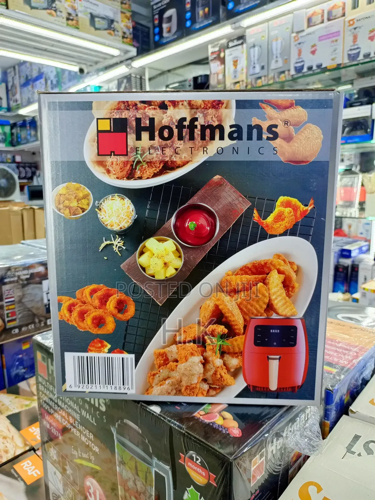 6l Hoffmans Hm-6018 Air Fryer.
