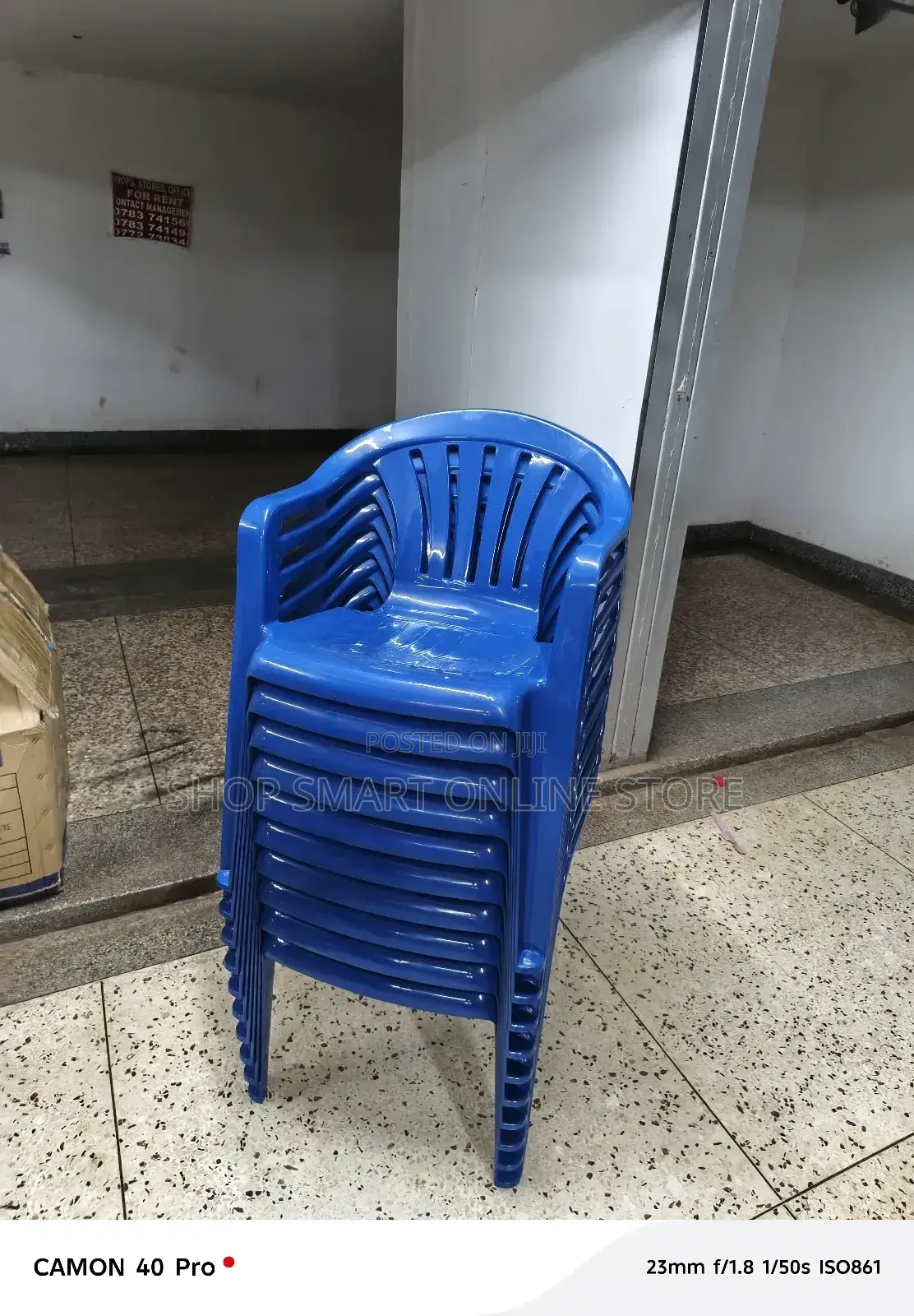 Blue Strippers Plastic Chairs Plastic Chairs
