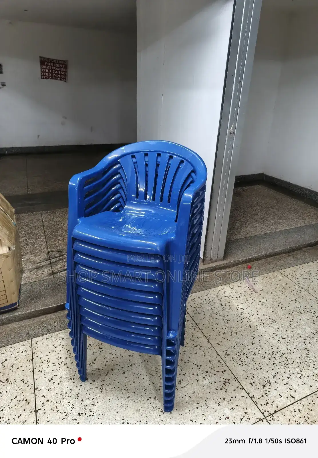 Blue Strippers Plastic Chairs Plastic Chairs