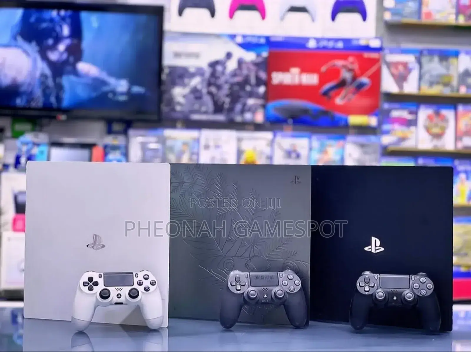 Playstation 4 Pro Available in Different Colours Chipped With 25 Games