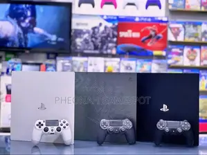 Playstation 4 Pro Available in Different Colours Chipped With 25 Games