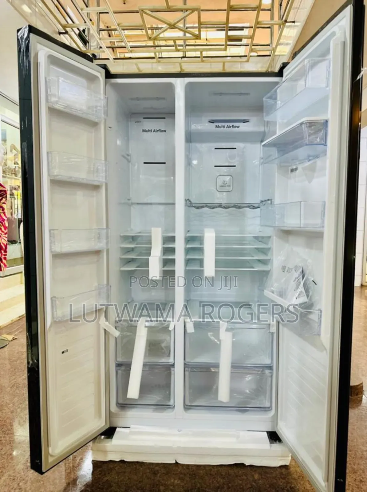Hisense Fridge Side by Side 560ltrs