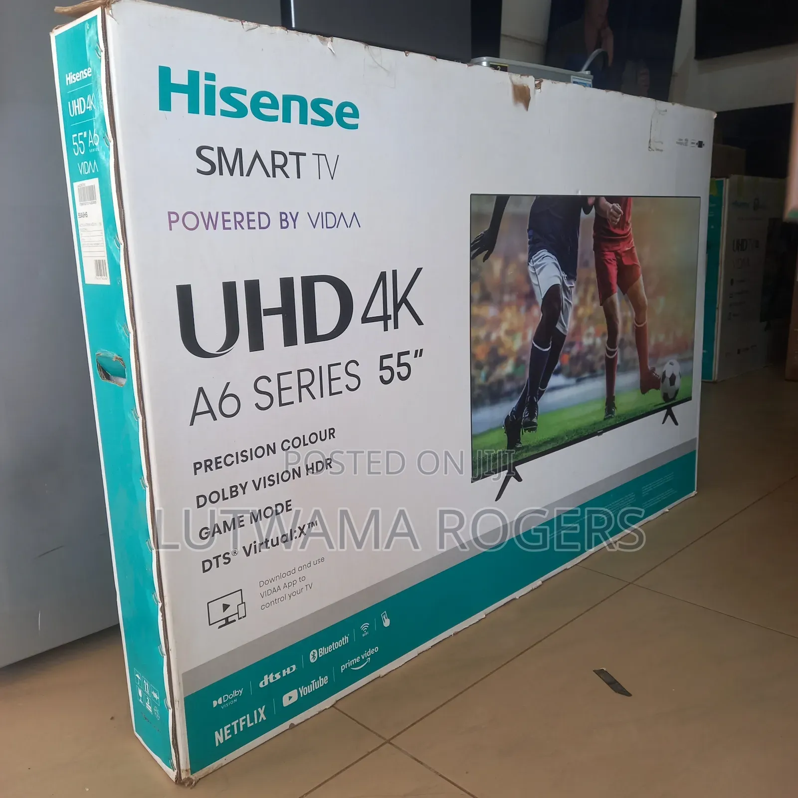 Hisense 55 Inches Smart Tv Uhd
