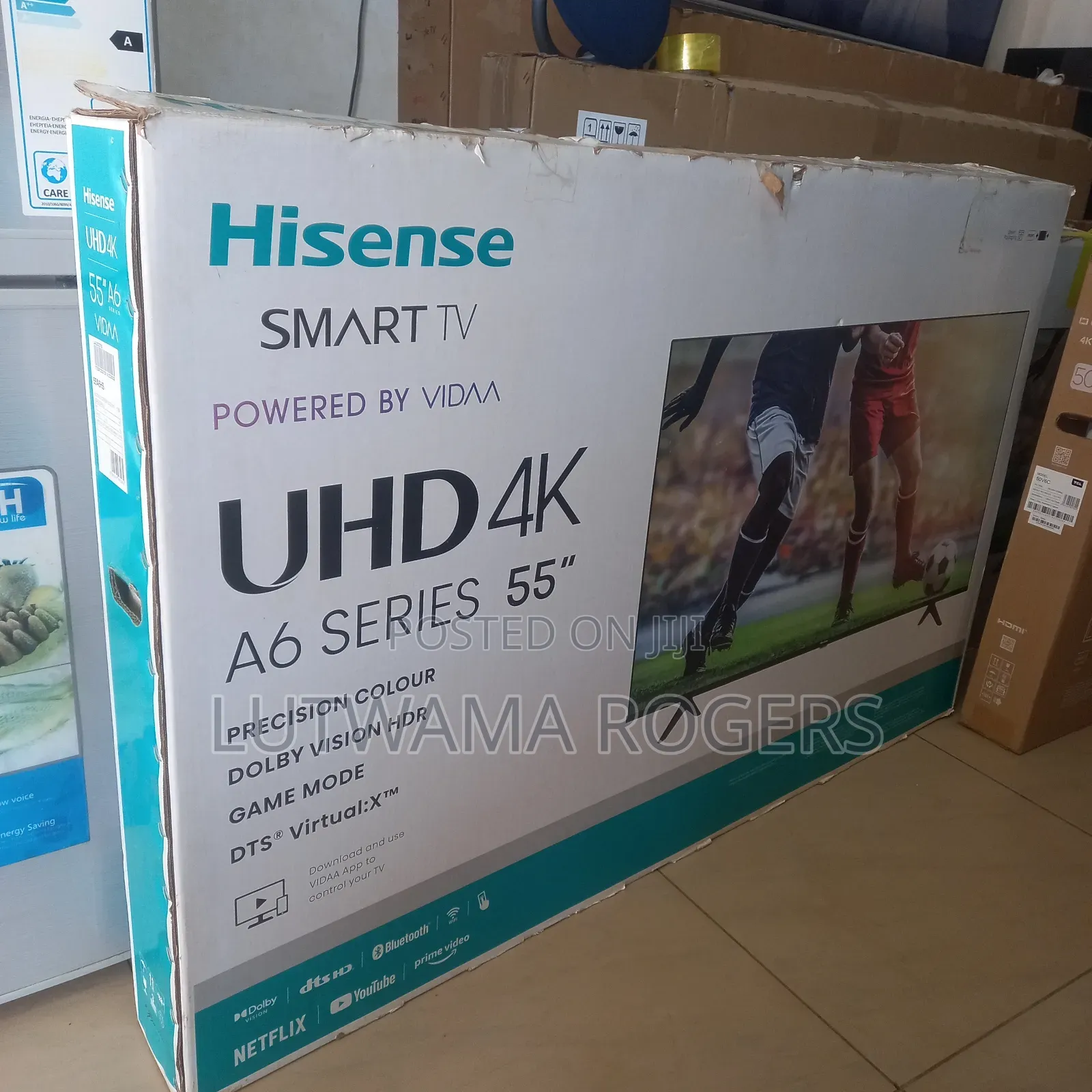 Hisense 55 Inches Smart Tv Uhd