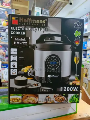 6l Hoffmans Electric Pressure Cooker, Model Hm-722.