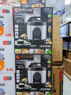 Hoffmans Electronics Electric Pressure Cooker, Model Hm-722.