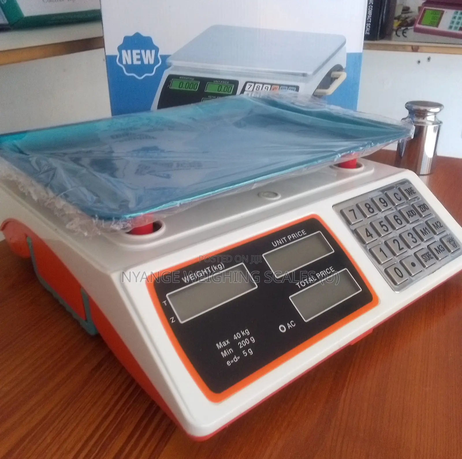 Baking Weighing Scale Portable 40kg Weigh Table Top Weigh Scales [3]