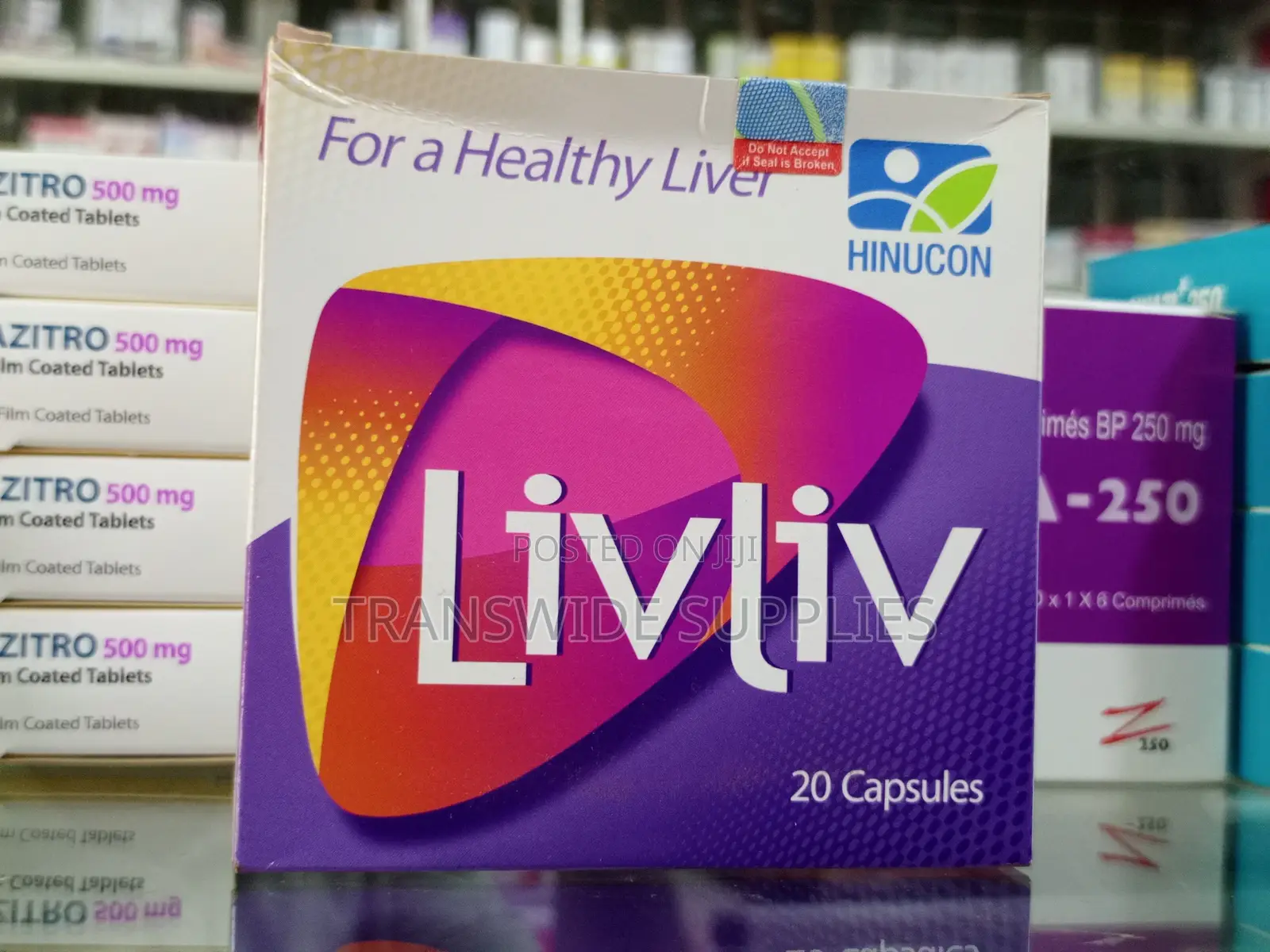 Livliv 20 Caps Herbal Liver Supplement - For Healthy Liver - Pakistan