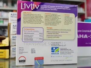 Livliv 20 Caps Herbal Liver Supplement - For Healthy Liver - Pakistan