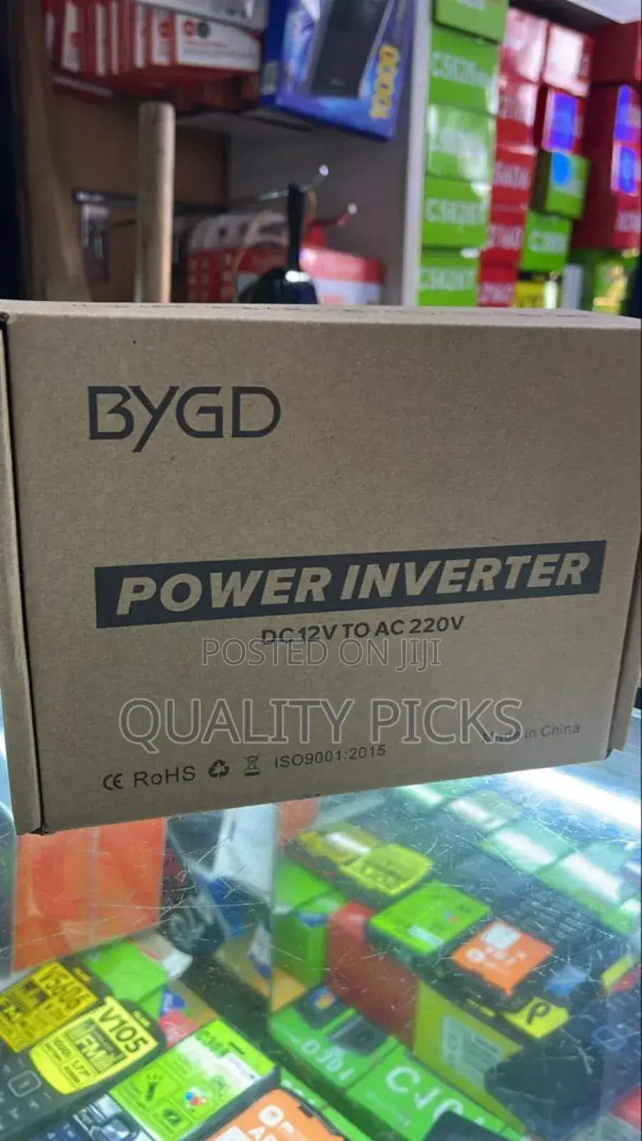 Car Extension Inverter and Car Charger.