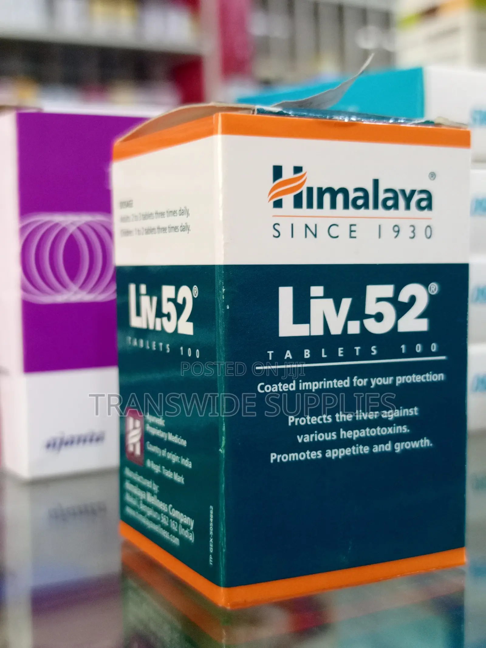 Liv.52 100 Tablets Herbal Liver Supplement - For Healthy Liver