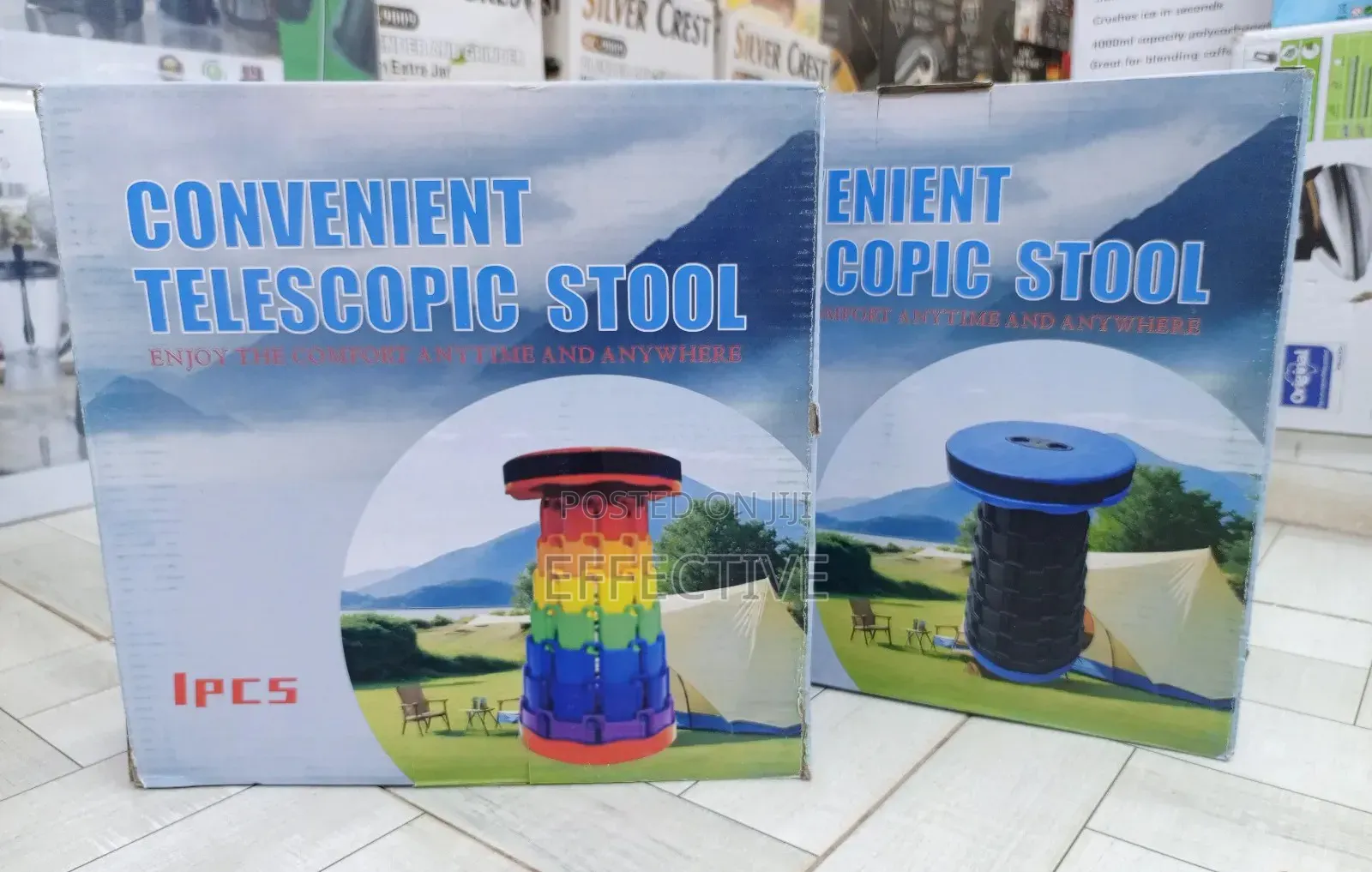 Portable Telescoping Stool