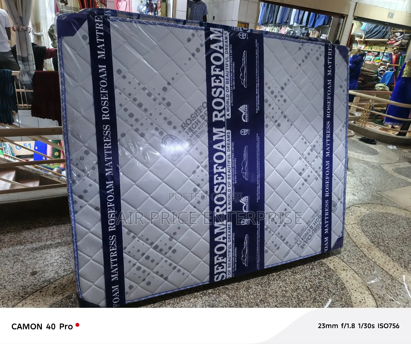 Rose Foam Mattresses 5x6 By8 Inches Premium High Density Smart