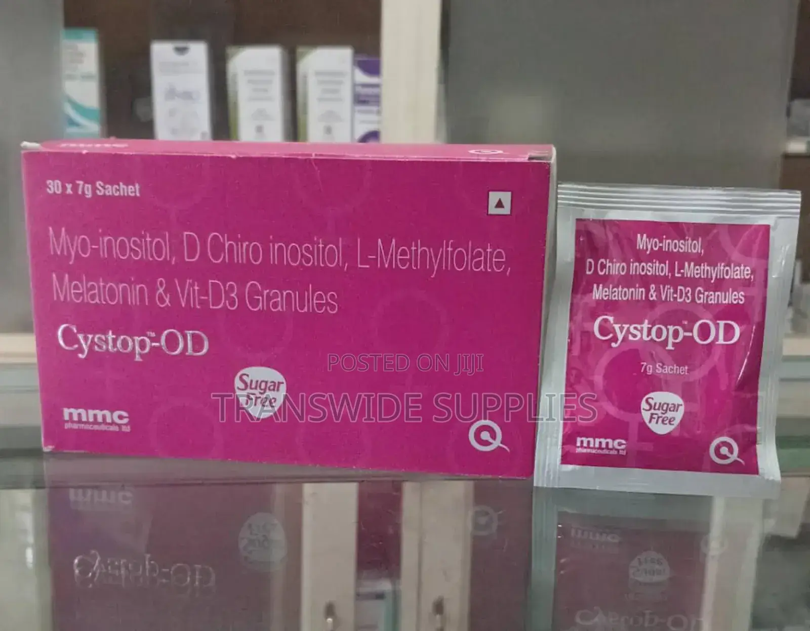 Cysto-Od 10 Sackets - Boosts Female Fertility and Hormonal Balance