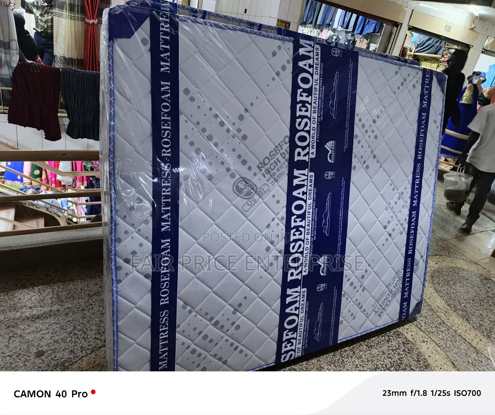 6x6 By8 Inches Rosefoam Mattresses Premium High Density Smart