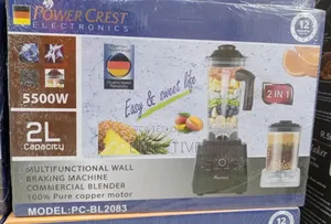 Power Crest 2-in-1 Commercial Blender