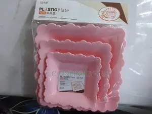 A Set of Plastic Serving Plates/Trays