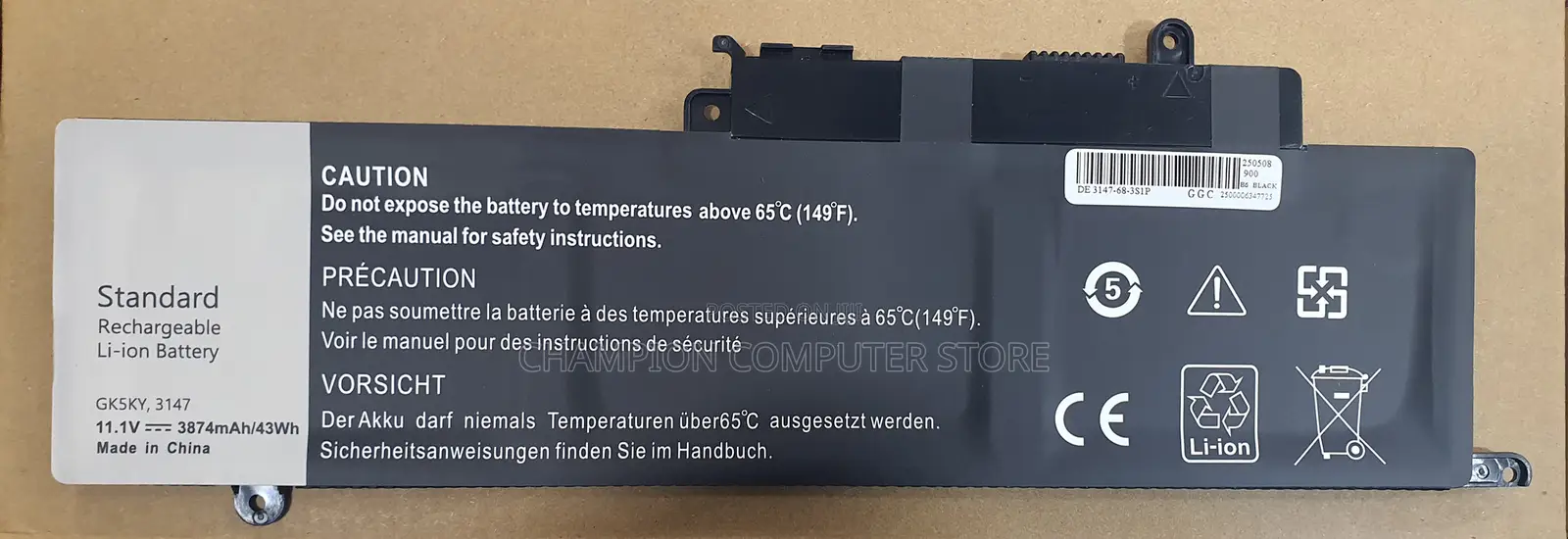 Dell Gk5ky 04k8yh 4k8yh Rhn1c 92nct for 11-3000 Series 13-7000 Series