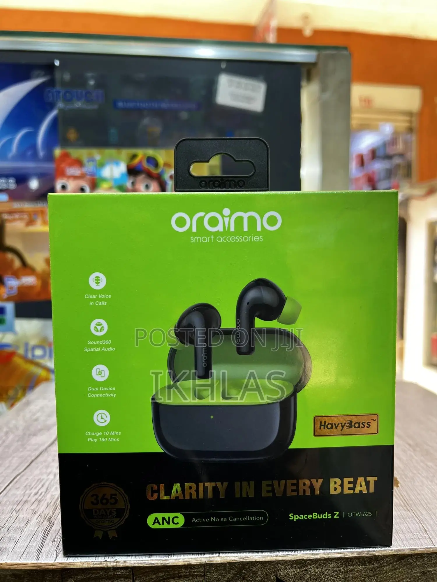 Oriamo Spacebuds Z New Oraimo Headsest