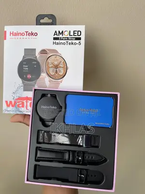Hainoteko5 Amoled Display Smartwatchwaterproof Ai Voice Assistance