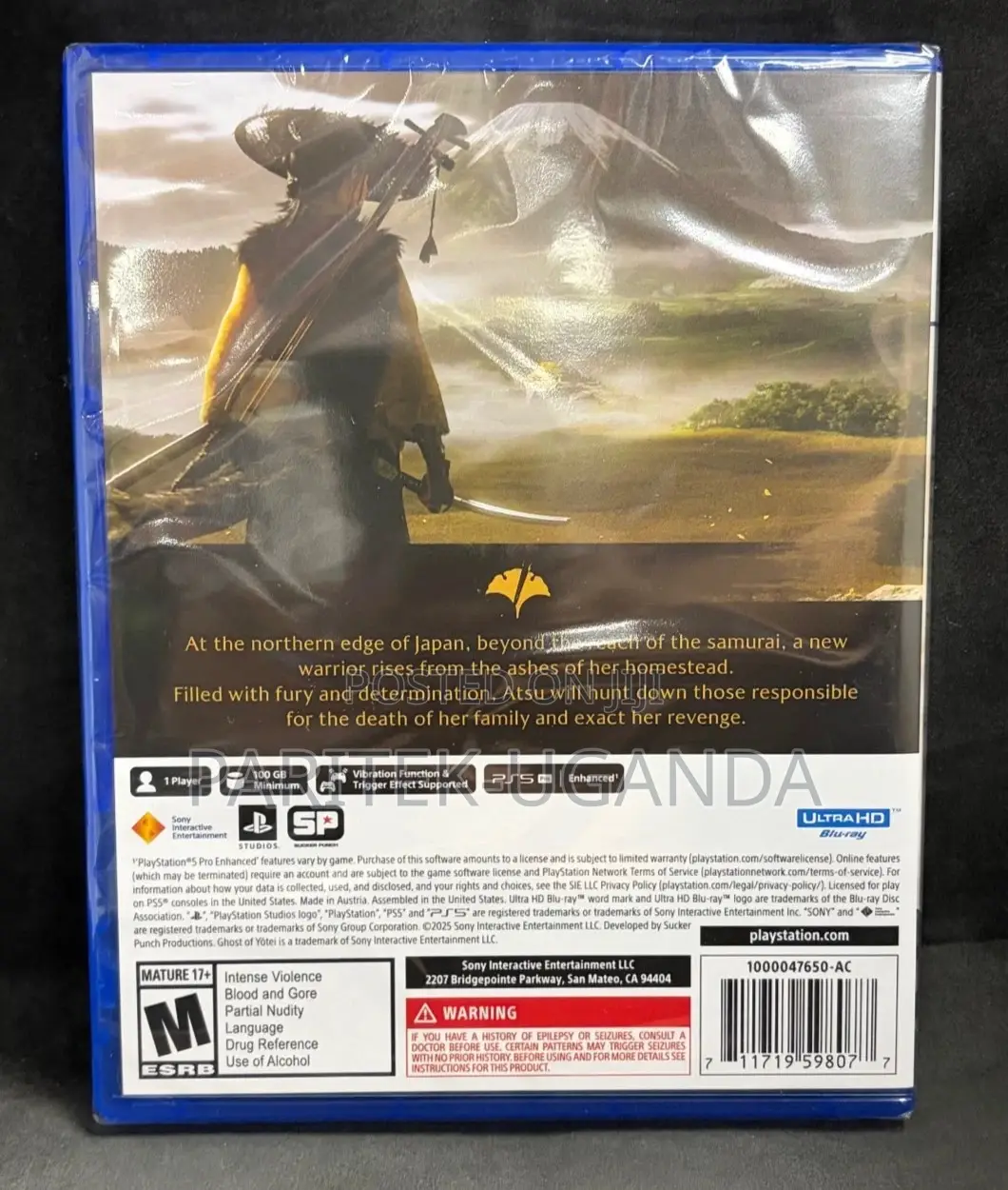 Ghost of Yotei Ps5 Game Brand New