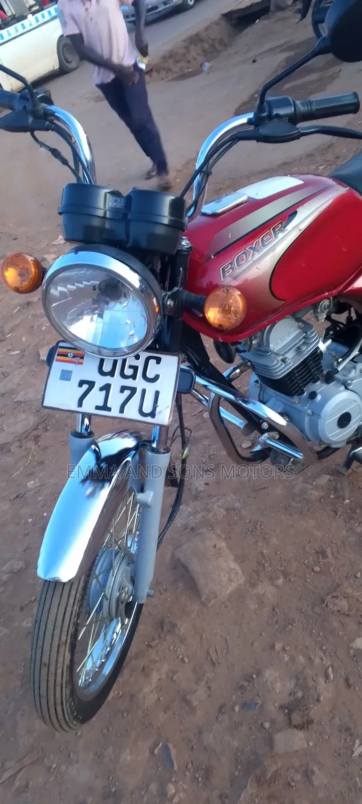 Bajaj Boxer 100 2024 Red