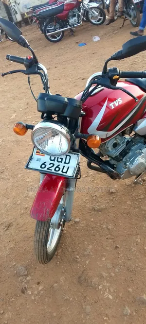 TVS HLX 125 2024 Red