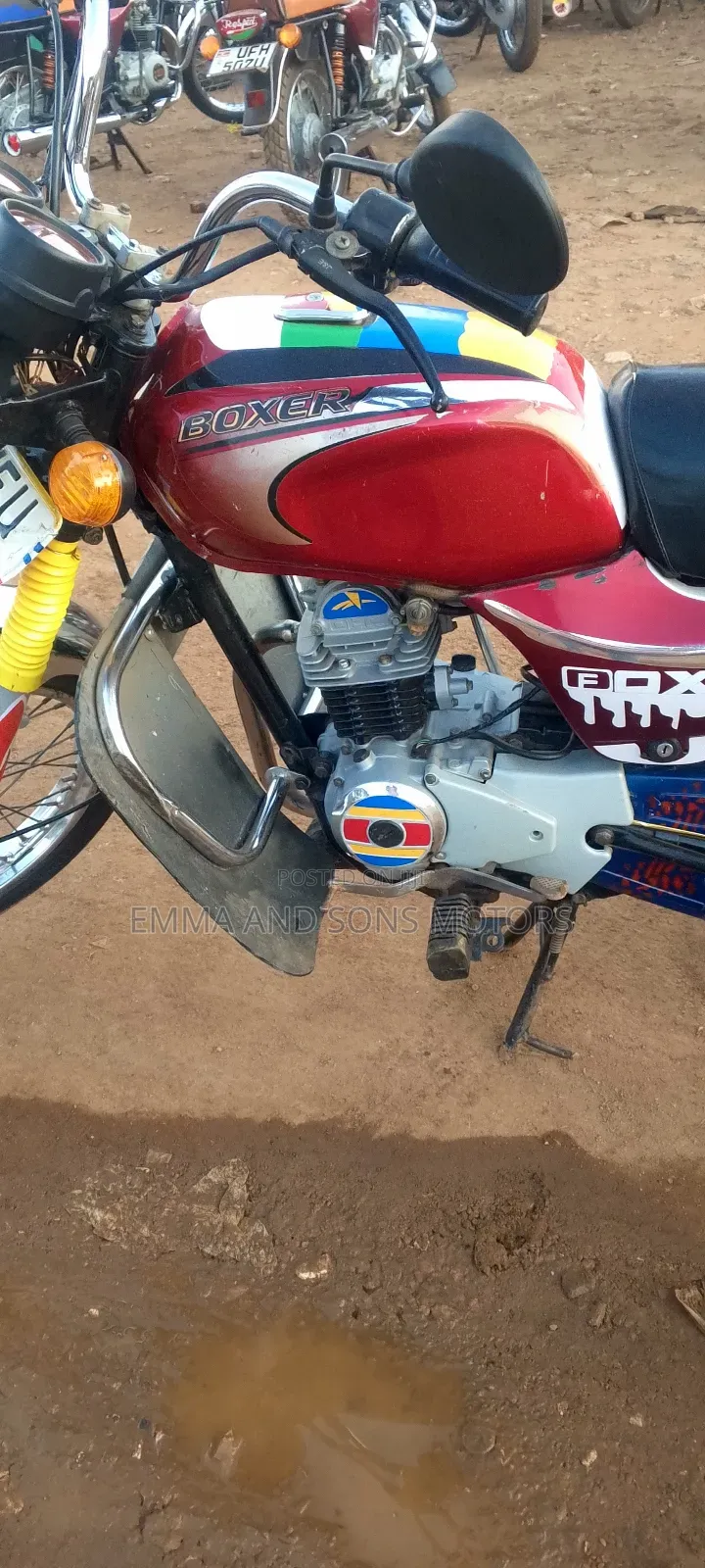 Bajaj Boxer 100 2019 Red