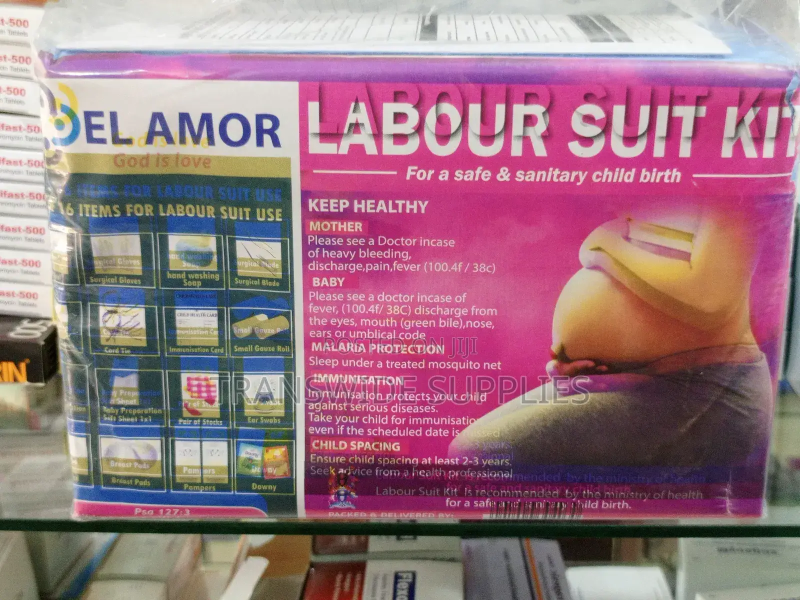 Labour Suit Kit Complete - For A Safe And Sanitary Child Birth