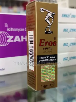 Eros Spray 14ml Lidocaine - Reduces Male Over-Sensitivity for Long Sex