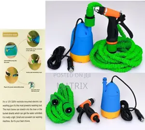 Portable High Pressure 12v Car Washing Tool Set