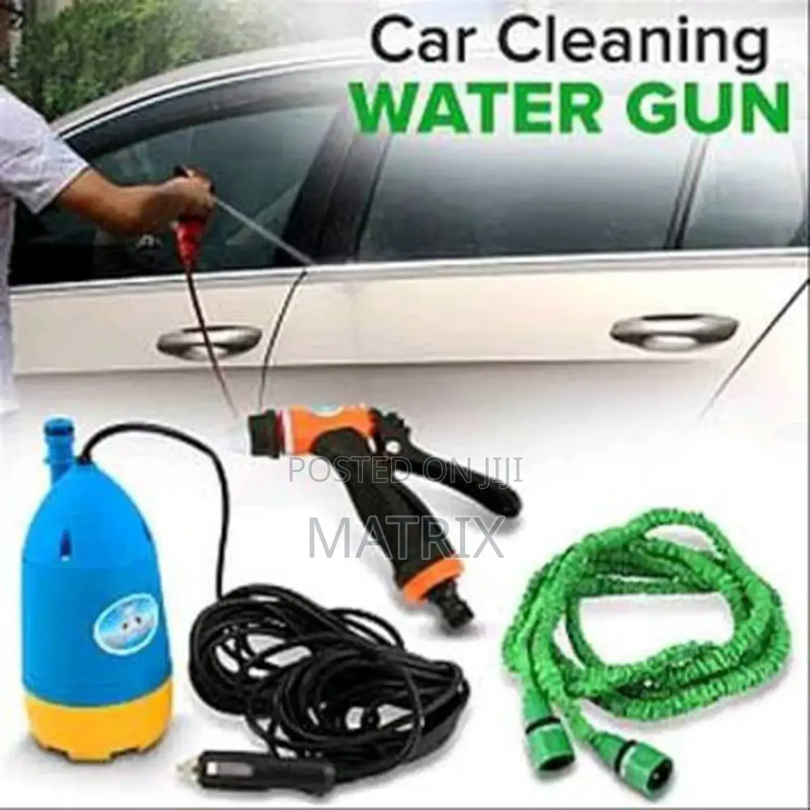 Portable High Pressure 12v Car Washing Tool Set