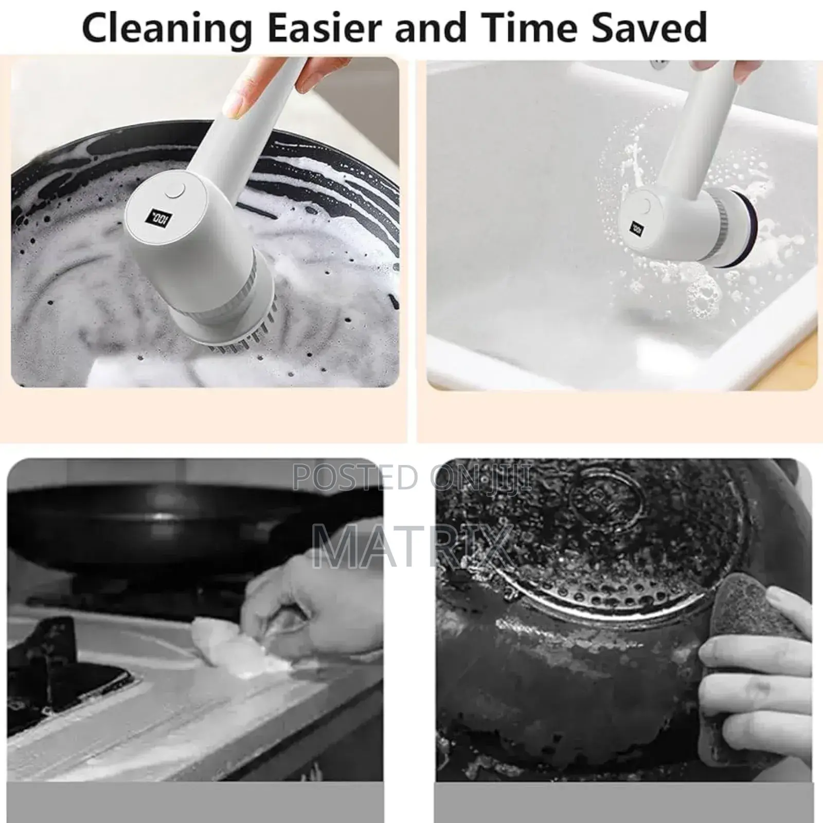 Electric Rotating Cleaning Brush