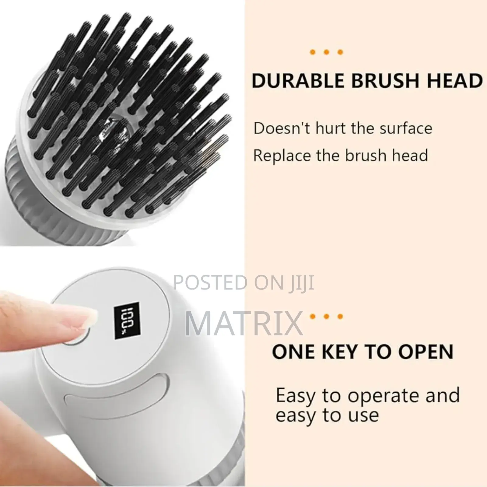 Electric Rotating Cleaning Brush